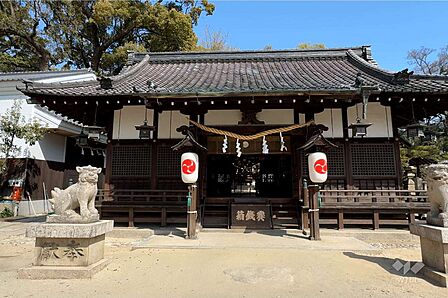 六甲八幡神社の外観