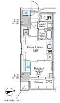 東京都板橋区赤塚2丁目2-18（賃貸マンション1DK・12階・30.00㎡） その2