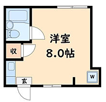 ヴェルジュ 102 ｜ 東京都北区滝野川6丁目（賃貸アパート1R・1階・16.50㎡） その2