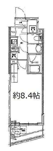 Ｓ－ＦＯＲＴ中板橋 410｜東京都板橋区弥生町(賃貸マンション1K・4階・27.34㎡)の写真 その2