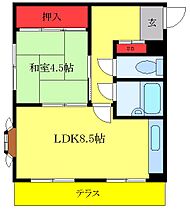 コーポ・フォンティーヌ 105 ｜ 東京都豊島区上池袋2丁目35-7（賃貸マンション1LDK・1階・32.00㎡） その2