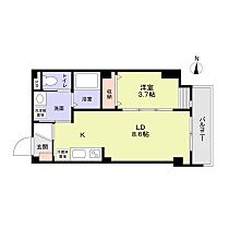 オルキス北千住 201 ｜ 東京都足立区千住5丁目12-8（賃貸マンション1LDK・2階・31.66㎡） その2