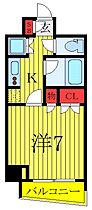 ＡＸＡＳＸＥＢＥＣ板橋ＥＡＳＴ 111 ｜ 東京都板橋区大原町（賃貸マンション1K・1階・20.16㎡） その2