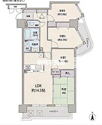 アーサー久留米エクシオ2 4LDKの間取図画像