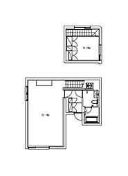 JR山手線 恵比寿駅 徒歩13分の賃貸マンション 1階1LDKの間取り