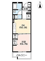 UR高槻・阿武山十番街  ｜ 大阪府高槻市奈佐原4丁目（賃貸マンション1DK・3階・36.67㎡） その2