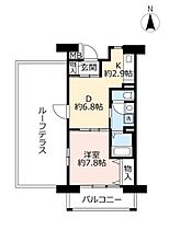 URサンヴァリエ春日丘  ｜ 大阪府羽曳野市高鷲3丁目（賃貸マンション1DK・5階・43.30㎡） その2