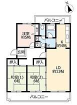 UR泉北城山台二丁  ｜ 大阪府堺市南区城山台（賃貸マンション3LDK・2階・80.88㎡） その2