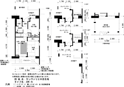 UR都市機構サンヴァリエ中百舌鳥6号棟 2DKの間取図画像