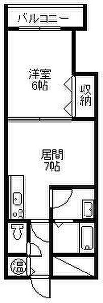 6・2ビル 7C｜北海道旭川市六条通2丁目(賃貸マンション1DK・7階・34.26㎡)の写真 その2