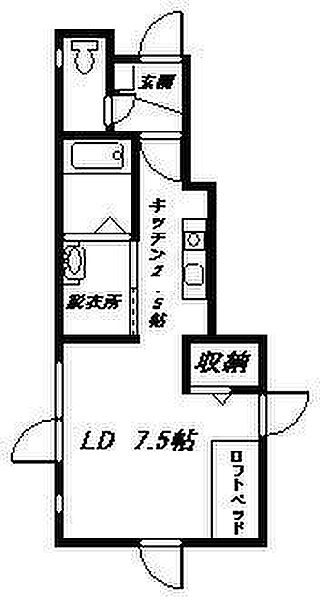 heim1-3(ハイム1-3) 101｜北海道旭川市曙一条3丁目(賃貸アパート1R・1階・25.11㎡)の写真 その2