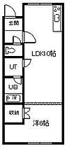 リバーサイド815 103 ｜ 北海道深川市八条（賃貸アパート1LDK・1階・34.00㎡） その2