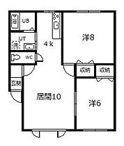 フラット大町 102 ｜ 北海道滝川市大町6丁目（賃貸アパート2LDK・1階・55.08㎡） その2