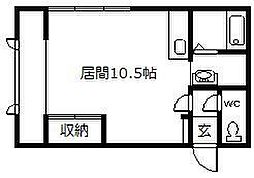 間取図画像 ワンルーム