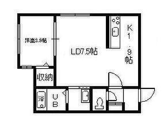 マリオット2条通 403｜北海道旭川市二条通10丁目(賃貸マンション1DK・4階・29.40㎡)の写真 その2