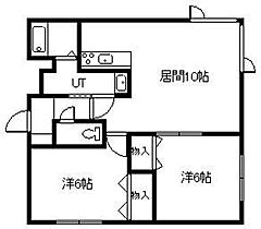 サンパーク8条 101 ｜ 北海道深川市八条（賃貸アパート2LDK・1階・52.99㎡） その2