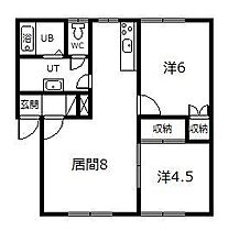 パークエスパル 102 ｜ 北海道砂川市西一条北11丁目（賃貸アパート2LDK・1階・49.60㎡） その2