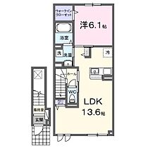 ブリッサ砂川Y 204 ｜ 北海道砂川市吉野三条南5丁目（賃貸アパート1LDK・2階・47.88㎡） その2