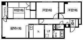 ベルエアーパレス滝川 605 ｜ 北海道滝川市大町3丁目（賃貸マンション3LDK・3階・70.25㎡） その2