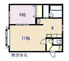 CieloII(シエロツー) 101 ｜ 北海道旭川市高砂台2丁目（賃貸アパート1LDK・1階・43.56㎡） その2