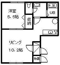 R&M ｆｉｒｓｔ 102 ｜ 北海道深川市二条（賃貸アパート1LDK・1階・41.20㎡） その2