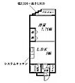ラ・メール旭川8階3.8万円