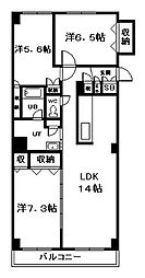 エスペランサ宮下 3LDKの間取図画像