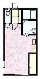 フィレンツェ ワンルームの間取図画像