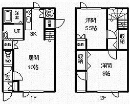 エヌ・ステージ4 2LDKの間取図画像