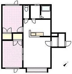 VIRAGE 2LDKの間取図画像