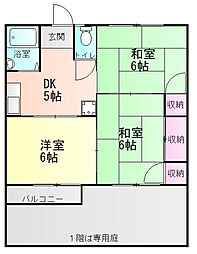 グリーンハイツ小松原 2階