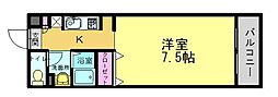 間取図画像 1K
