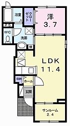 シャルエール 1階