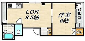 ココロ戎町  ｜ 兵庫県神戸市須磨区戎町２丁目（賃貸マンション1LDK・3階・33.50㎡） その2