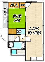 南五葉ハイツ  ｜ 兵庫県神戸市北区南五葉６丁目（賃貸マンション1LDK・2階・40.00㎡） その2