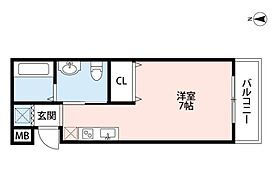 Giulia須磨浦I  ｜ 兵庫県神戸市須磨区須磨浦通６丁目（賃貸アパート1R・2階・20.76㎡） その2