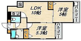 モダンアパートメント神戸新長田  ｜ 兵庫県神戸市長田区久保町３丁目（賃貸マンション2LDK・3階・36.70㎡） その2