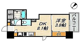 クローバーマーレ神戸  ｜ 兵庫県神戸市長田区庄田町４丁目（賃貸マンション1DK・4階・27.33㎡） その2