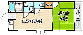 イーストヒルI  ｜ 兵庫県神戸市北区鈴蘭台東町４丁目（賃貸アパート1LDK・2階・30.00㎡） その2