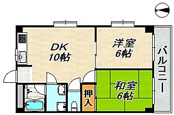 間取図画像 2DK