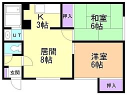 アベニューレジュデンス2 2階