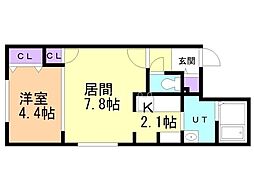 ラシュレ N15 4階