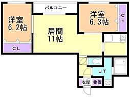 ファーストステージＮ16 3階