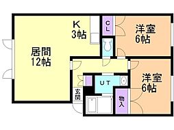 ハラ マンションII 2階/203