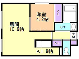 プリエ北33条 3階
