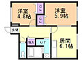 元町ハイツ北23条2階4.9万円