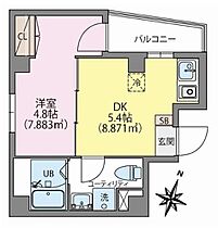 (仮)Moca 901 ｜ 東京都荒川区南千住2丁目（賃貸マンション1DK・9階・24.50㎡） その1