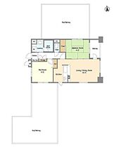 レクセルマンション上野松が谷 1201 ｜ 東京都台東区松が谷3丁目（賃貸マンション2LDK・12階・62.05㎡） その2