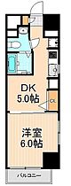 オークスクエア雷門 806 ｜ 東京都台東区雷門2丁目（賃貸マンション1DK・8階・25.60㎡） その2