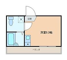 サザンシティ 202 ｜ 東京都墨田区東向島1丁目（賃貸アパート1R・2階・13.43㎡） その2